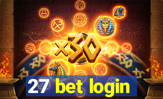 27 bet login